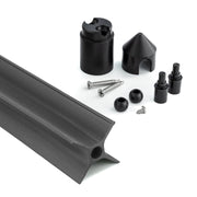 Gun Metal Grey 4' feet cat proof fence kit by Oscillot